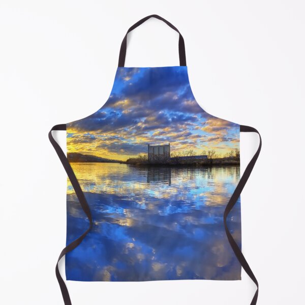 Item preview, Sunset on the Tamar River Silos designed and sold by Huskyyy Designs.