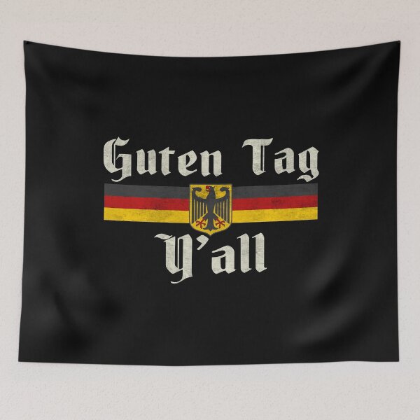 Item preview, German Guten Tag Y'all Germany Flag Vintage Funny Costume  designed and sold by alenaz.