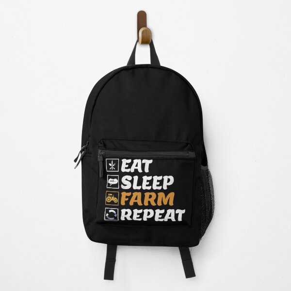 Item preview, Eat Sleep Farm Repeat designed and sold by amishacreates.