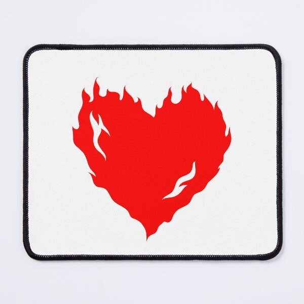 Item preview, Burning heart. Chrome hearts. love designed and sold by diPazzo.