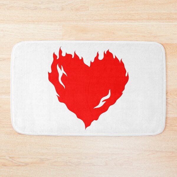 Item preview, Burning heart. Chrome hearts. love designed and sold by diPazzo.