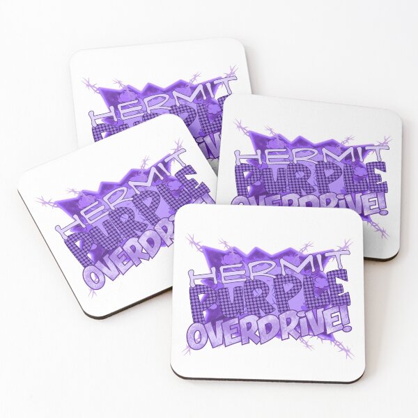 Item preview, Purple Hermit Stand (Design #2 - on White) designed and sold by epinkb.