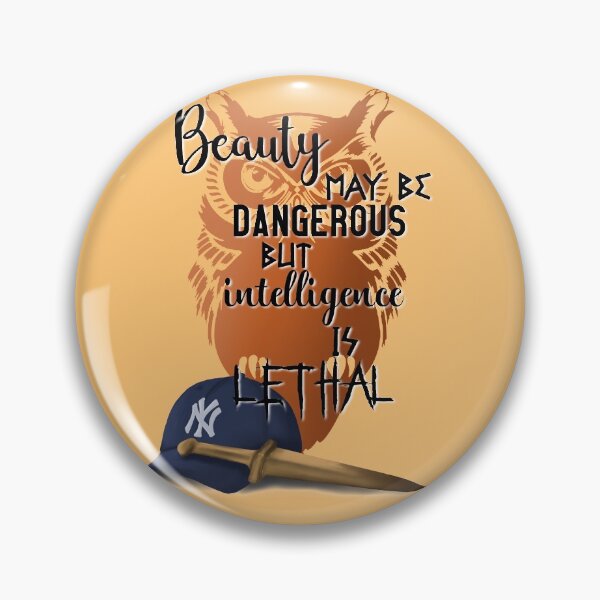 Item preview, Intelligence is lethal - percy jackson quotes designed and sold by LauraTaibi.
