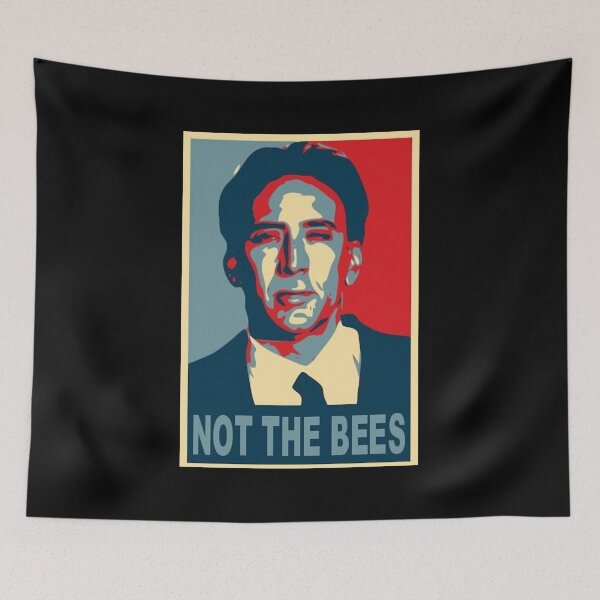 Item preview, Nicolas Cage Stage Name Actor Filmmaker Coppola Received Many Awards Not The Bees Retro designed and sold by NicolasCageHine.