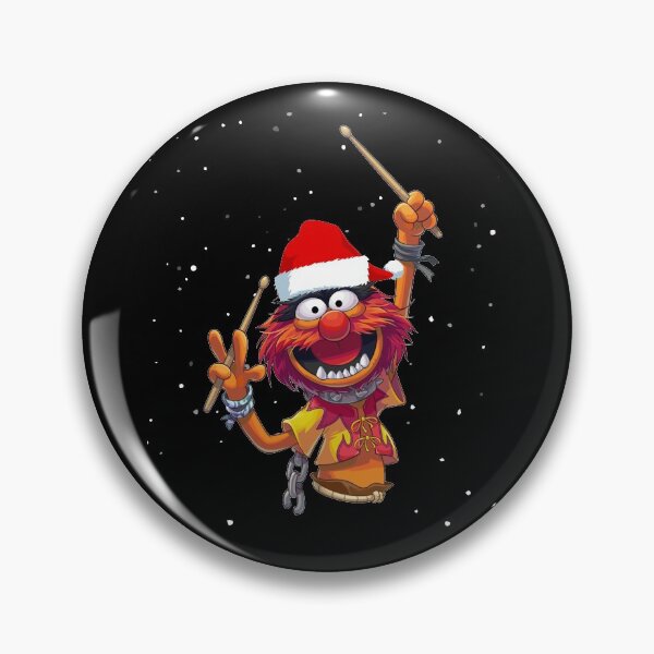 Item preview, Christmas Muppet Animal Drummer  designed and sold by Evie-MaeWard.