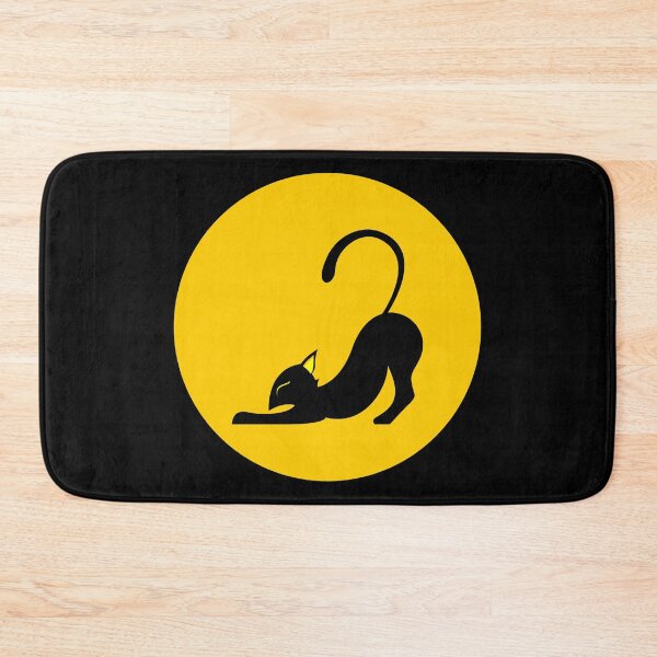 Item preview, Black Kittie and Full Moon designed and sold by PosterpartyCo.