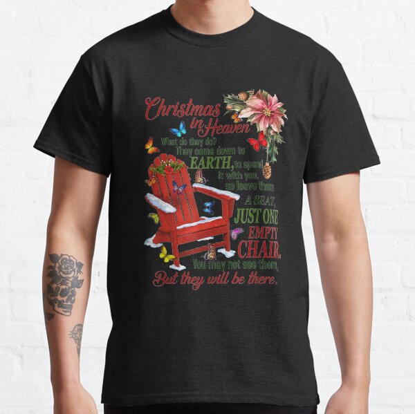 Item preview, Christmas in Heaven' Poem with Rocking Chair and Butterflies designed and sold by bluechic89.