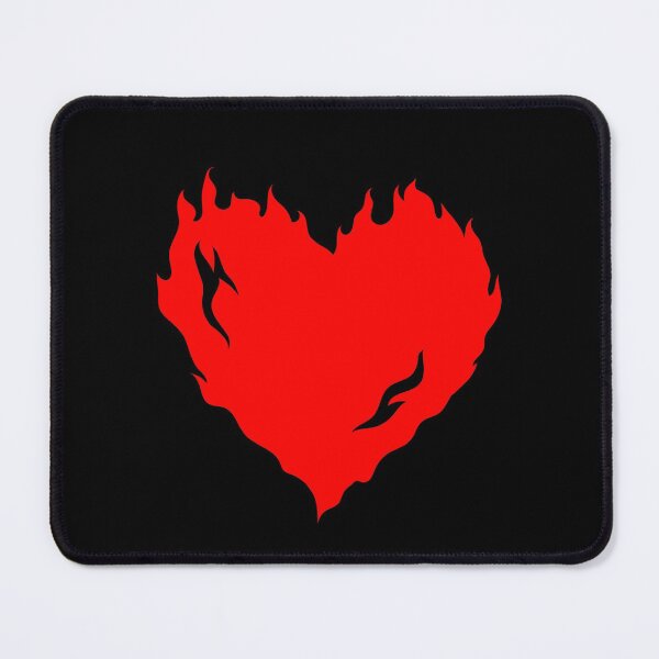 Item preview, Burning heart. Chrome hearts. love designed and sold by diPazzo.