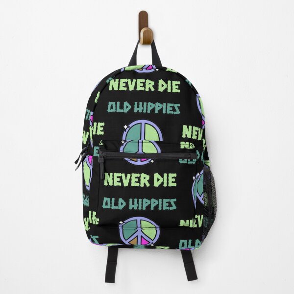 Item preview, Old Hippies Never Die designed and sold by Paokiama.