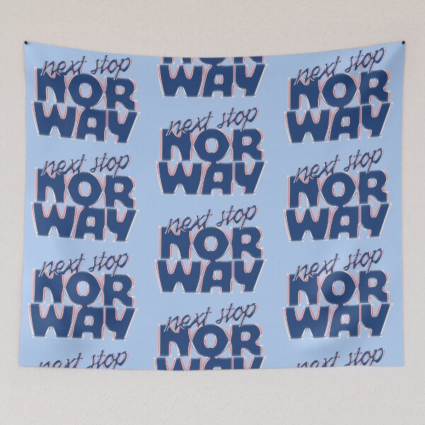 Item preview, NEXT STOP NORWAY designed and sold by Klementsen.
