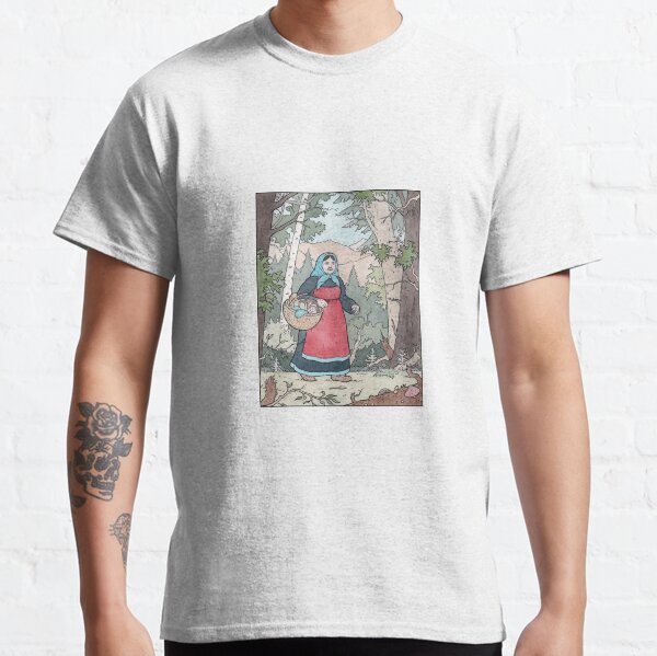Babushka on her travels Classic T-Shirt