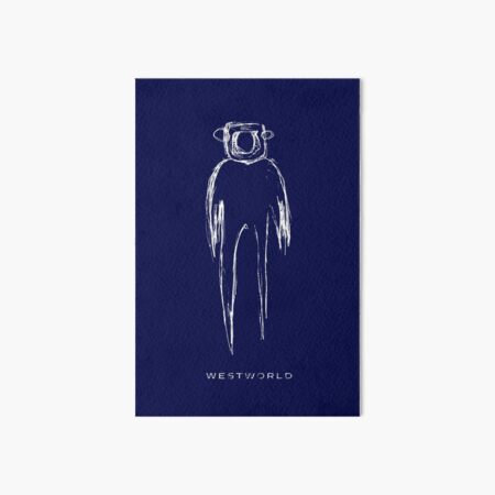 Westworld - the shadow Art Board Print