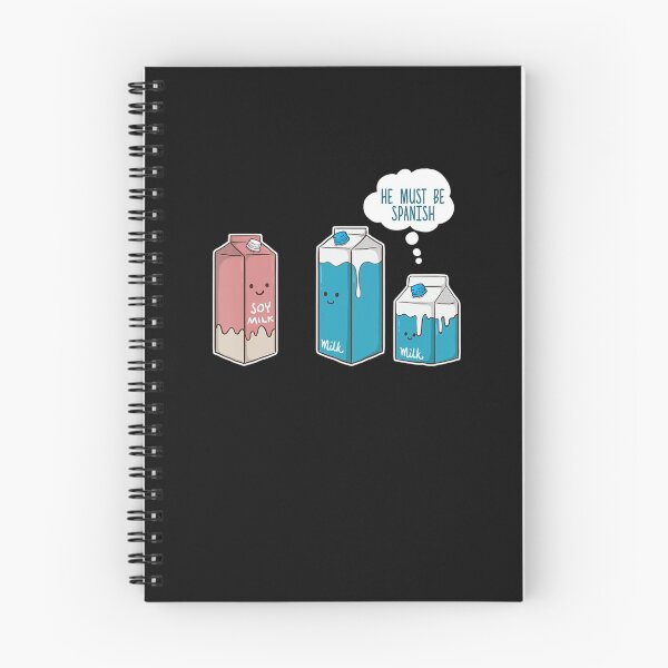 Item preview, Soy Milk He Must Be Spanish Pun Vegan designed and sold by hoangthihoa.
