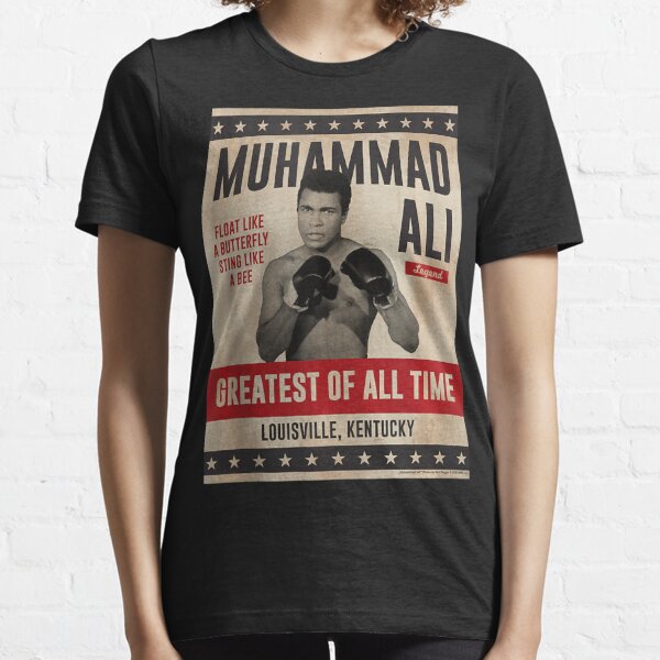 Muhammad Ali Four Squares Womens T-Shirt Tee