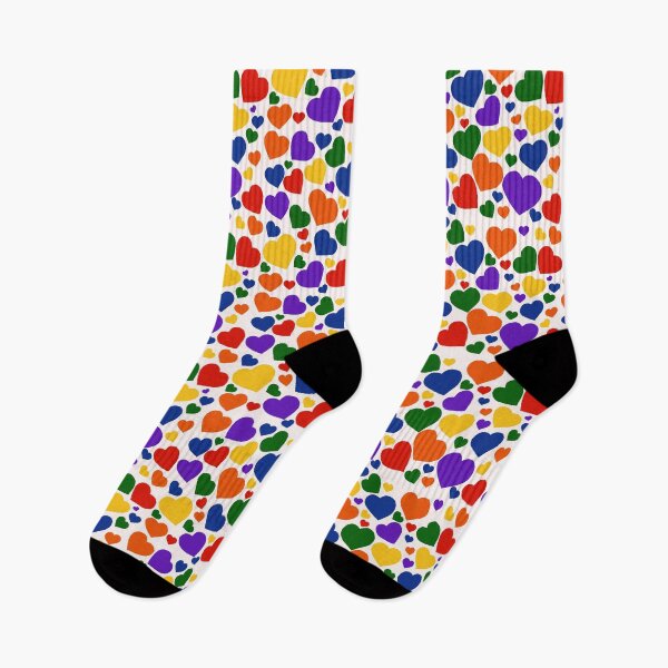 Item preview, Rainbow hearts  designed and sold by Fandomlover1995.