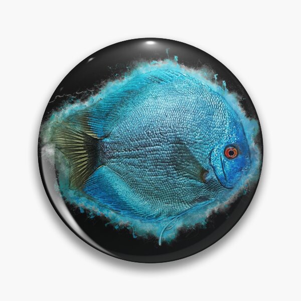 Item preview, Discus Blue Diamond - Symphysodon aequifasciatus designed and sold by AquariumLutter.