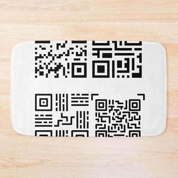 Item preview, 4  rickroll qr code designed and sold by badro07.