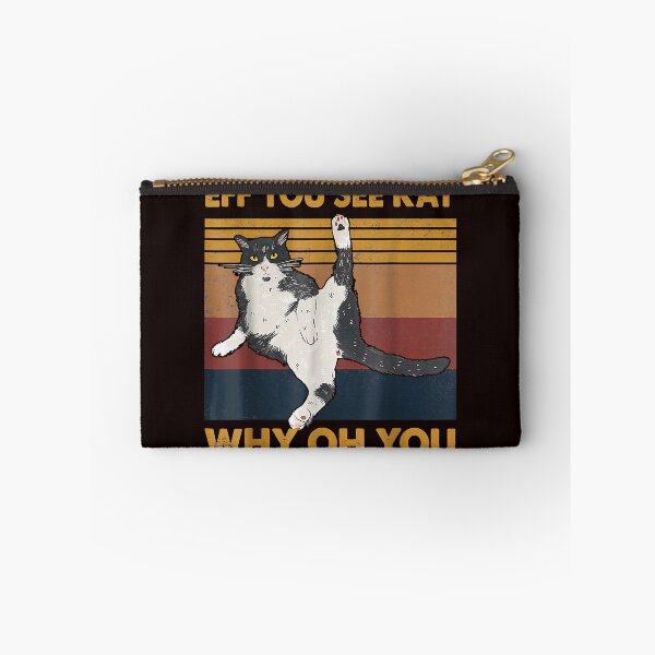 Item preview, Retro Vintage Eff You See Kay Cat Why Oh U designed and sold by DonetTrent.