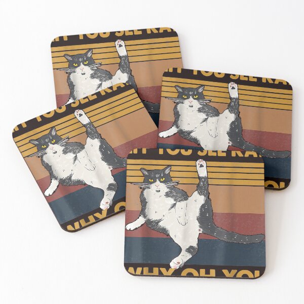 Item preview, Retro Vintage Eff You See Kay Cat Why Oh U designed and sold by DonetTrent.