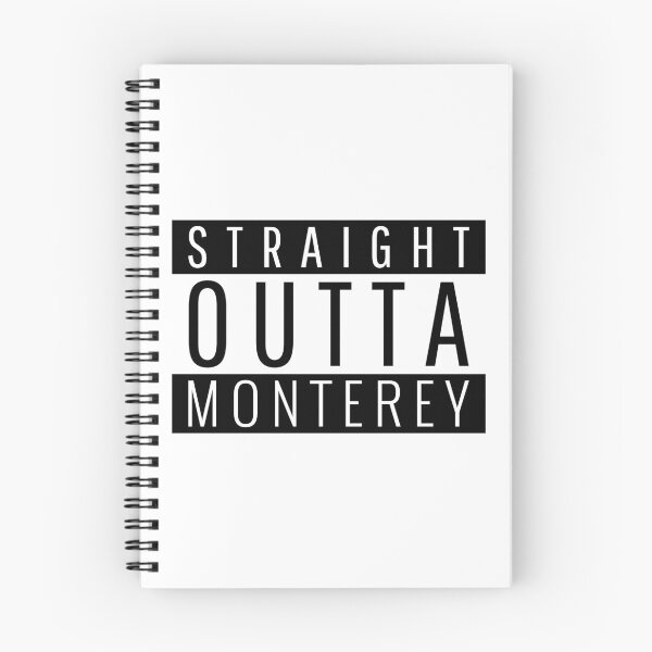 Item preview, Straight Outta Monterey California  designed and sold by Teelogic.