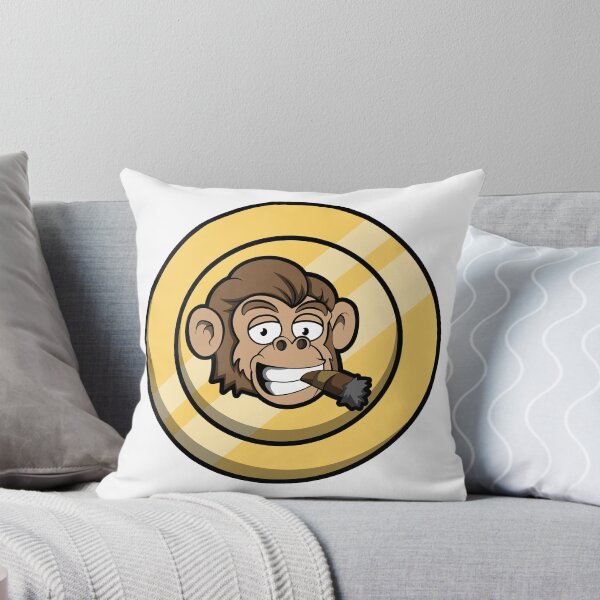 Item preview, Casual chimpanzee on coin designed and sold by Schoneborn.