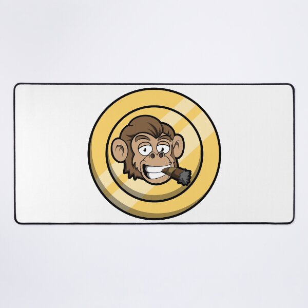 Item preview, Casual chimpanzee on coin designed and sold by Schoneborn.