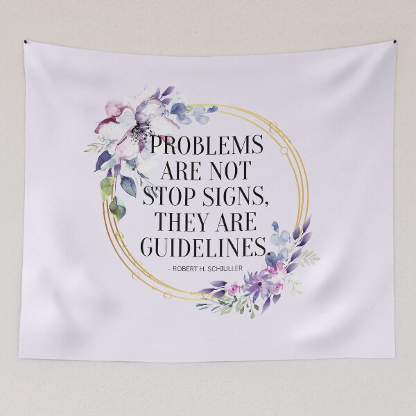 Item preview, Problems Are Not Stop Signs designed and sold by yyolka.