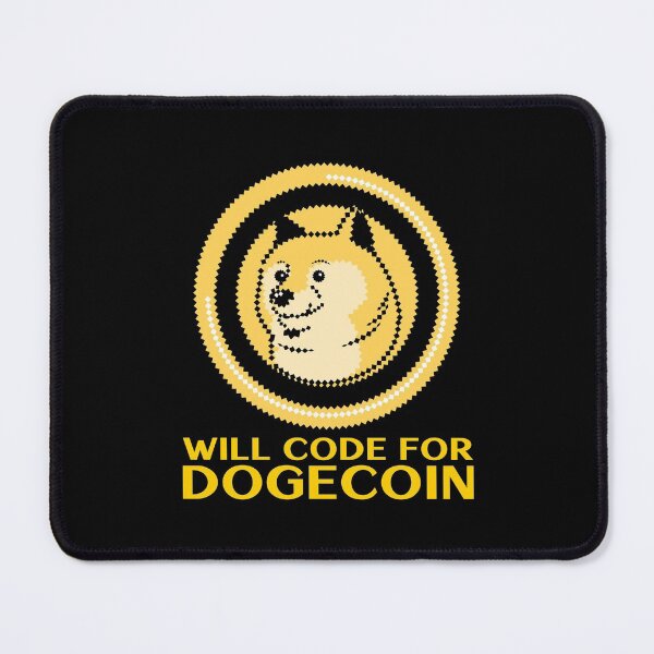 Item preview, Will Code for Dogecoin - Dogecoin Developer designed and sold by Shirtlify.