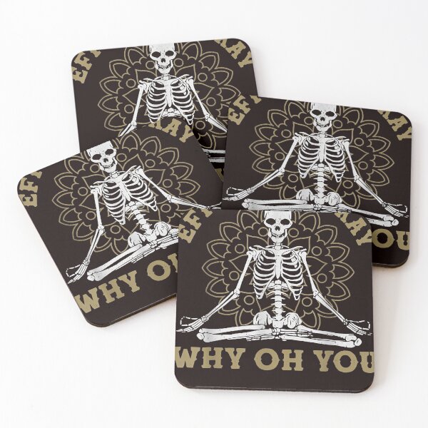 Item preview, Retro Vintage Eff You See Kay Skull Skeleton Why Oh U Funny designed and sold by DonetTrent.