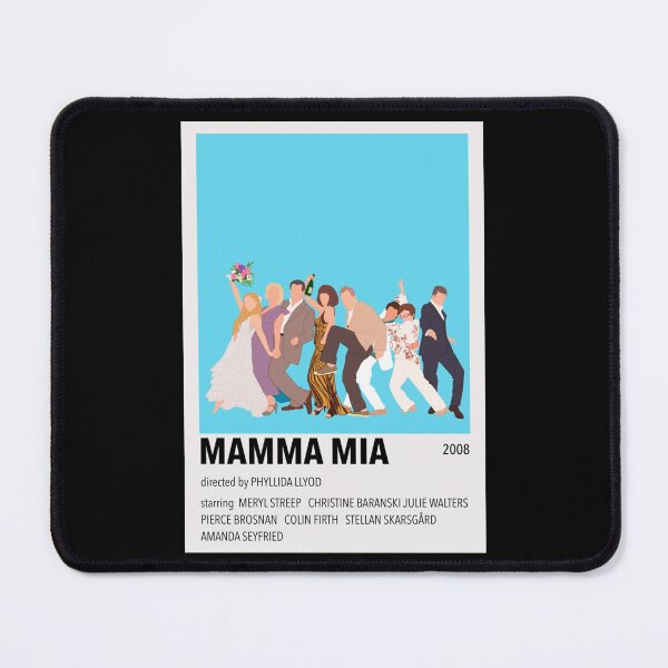 Item preview, Mamma Mia Minimalist Poster Sticker designed and sold by rnhardtc.