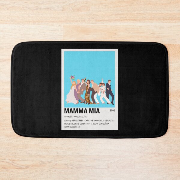 Item preview, Mamma Mia Minimalist Poster Sticker designed and sold by rnhardtc.
