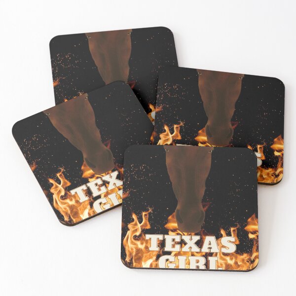 Item preview, Texas Girl - Cowgirl - Horse in Fire - Pretty Cool designed and sold by BunnyBizarre.