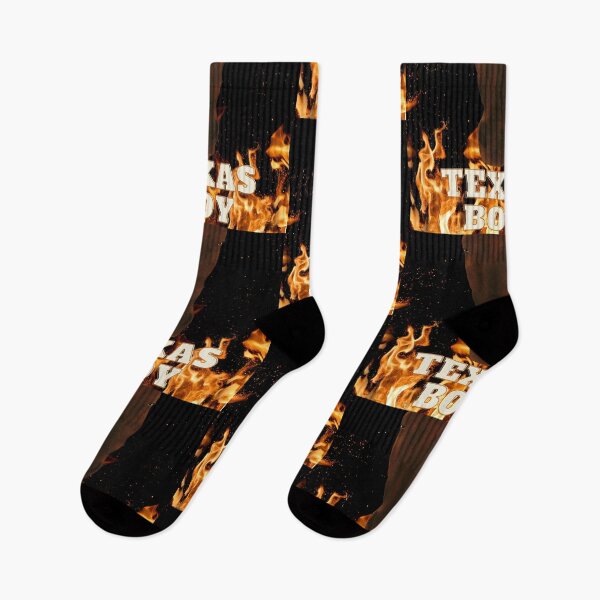 Item preview, Texas Boy - Cowboy - Horse in Fire - Pretty Cool designed and sold by BunnyBizarre.