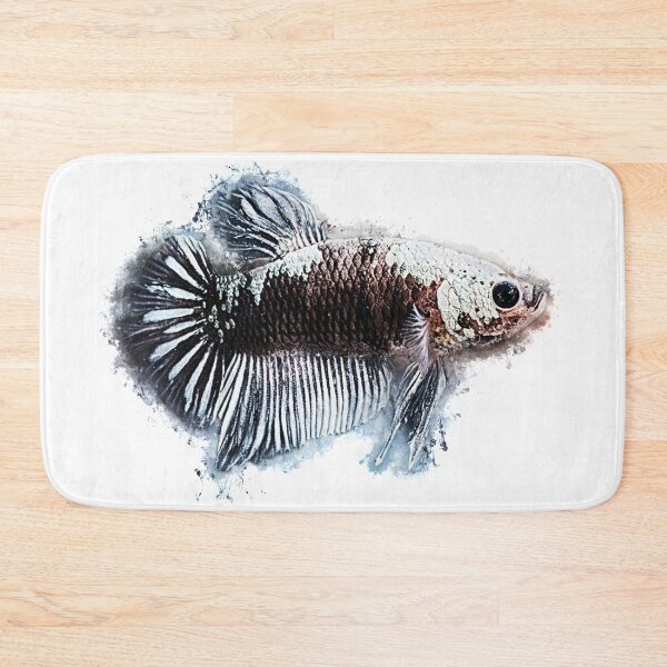 Aperçu de l'œuvre Poisson de combat samouraï noir créée et vendue par AquariumLutter.