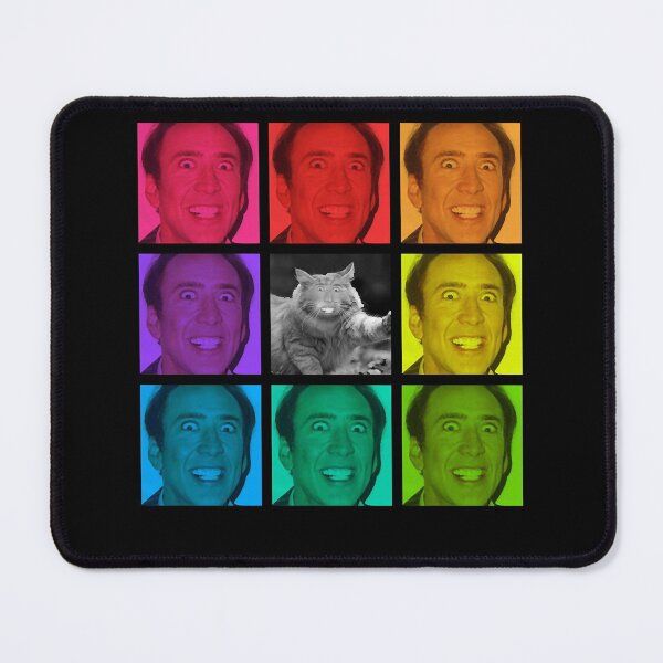 Item preview, Nicolas Cage Stage Name Actor Filmmaker Coppola Received Many Awards Rainbow Feat Nic Cage Cat Cool designed and sold by NicolasCageHine.
