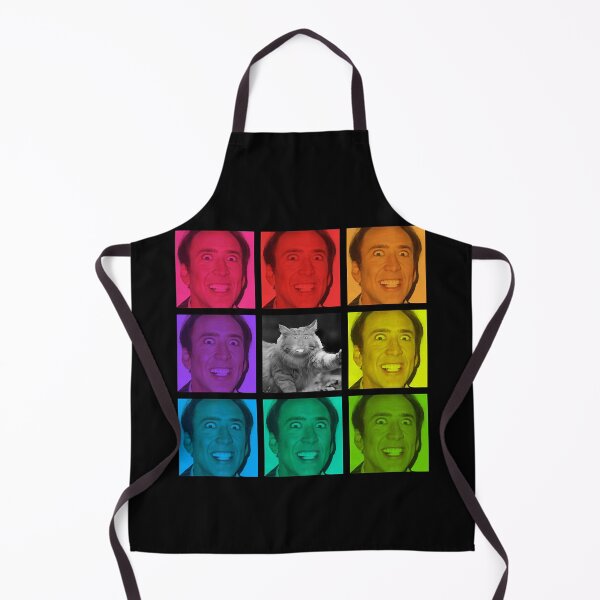 Item preview, Nicolas Cage Stage Name Actor Filmmaker Coppola Received Many Awards Rainbow Feat Nic Cage Cat Cool designed and sold by NicolasCageHine.