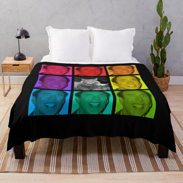Item preview, Nicolas Cage Stage Name Actor Filmmaker Coppola Received Many Awards Rainbow Feat Nic Cage Cat Cool designed and sold by NicolasCageHine.