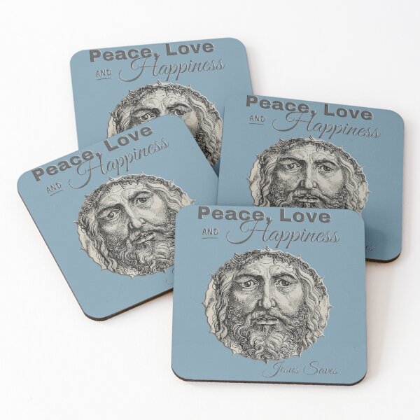 Item preview, Peace, Love, and Happiness designed and sold by Reubens-Art.