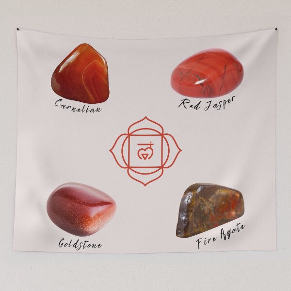 Item preview, Root Chakra Crystals designed and sold by mooneko.