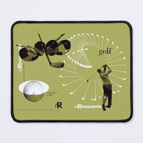 Item preview, GOLF EQUIPMENT - ITALIAN ADVERT designed and sold by ThrowbackAds.