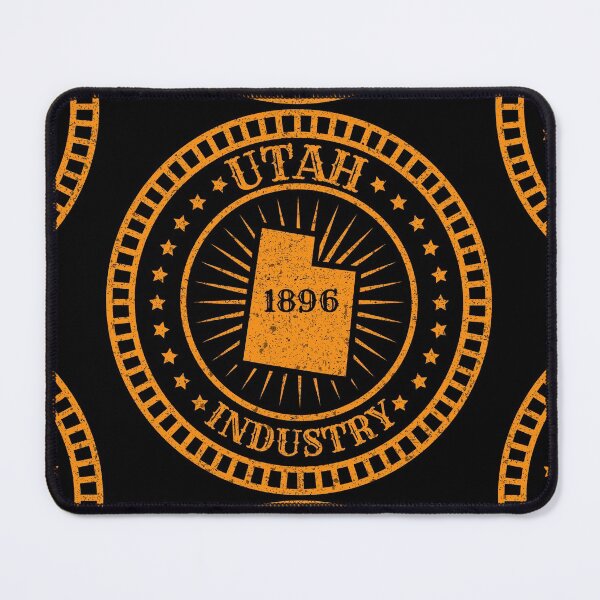 Item preview, Utah - UT Map Motto Industry - Badge Beehive State Slogan American designed and sold by Ranggasme.