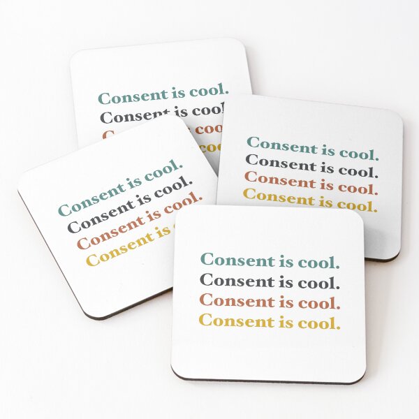 Item preview, Consent is cool designed and sold by Doctor Michaela.