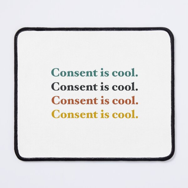 Item preview, Consent is cool designed and sold by Doctor Michaela.