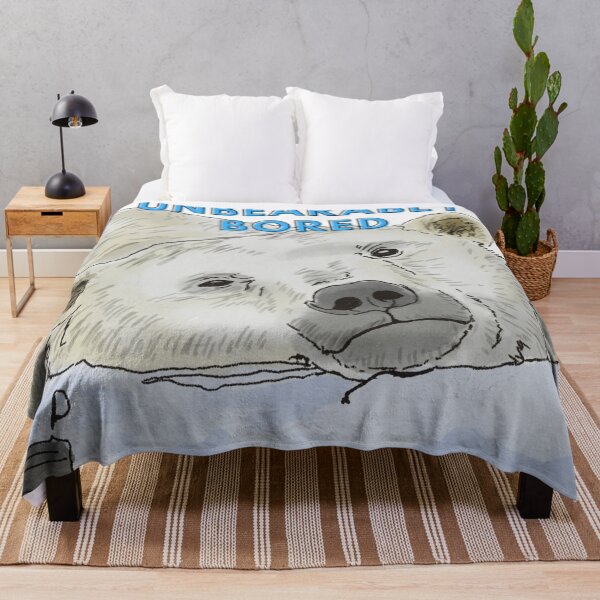 Item preview, Unbearably Bored - Polar Bear - Very Bored designed and sold by BunnyBizarre.