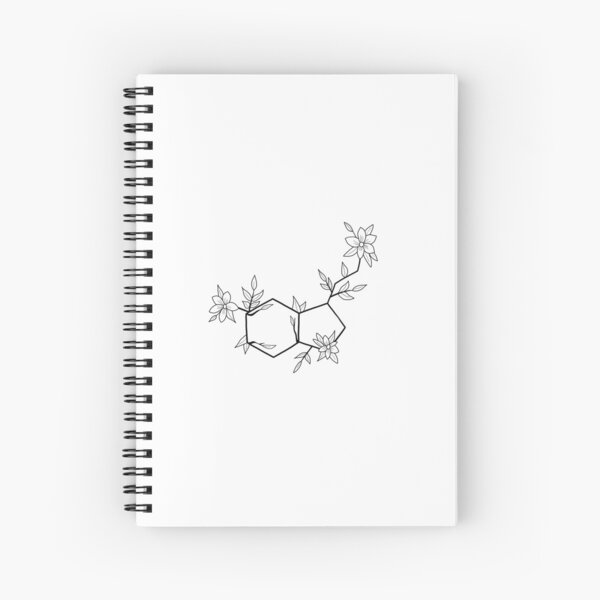 Serotonin Spiral Notebook