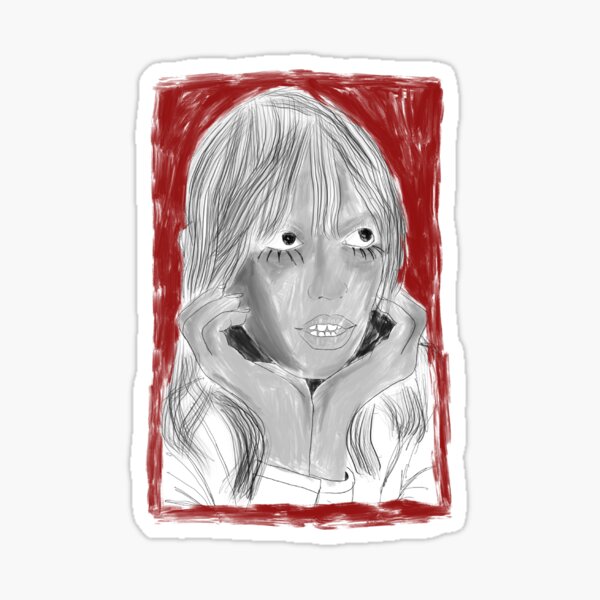 “shelley duvall” Sticker for Sale by holasomoa | Redbubble