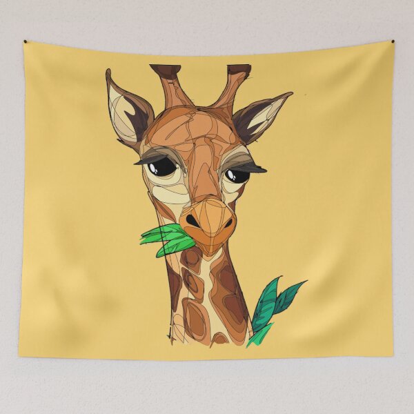 Item preview, Cute giraffe designed and sold by MarioColtello.