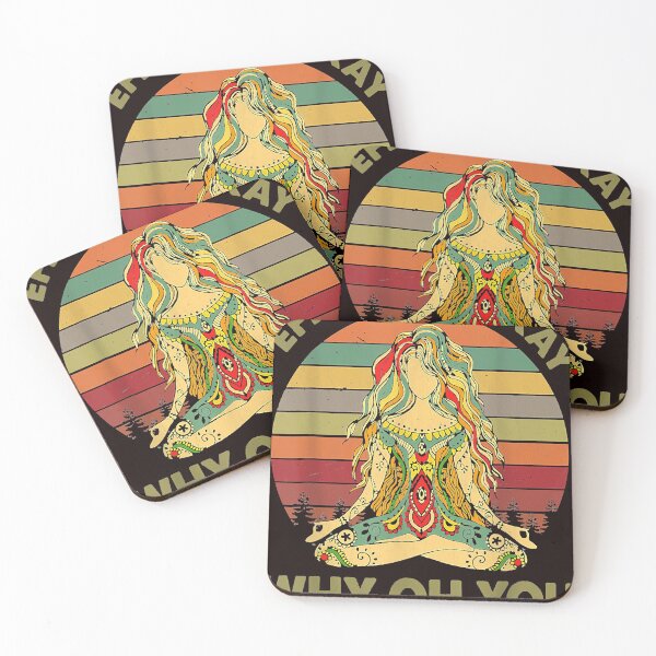 Item preview, Retro Vintage EFF You See Kay Why Oh You Tattooed Girl Yoga designed and sold by DonetTrent.