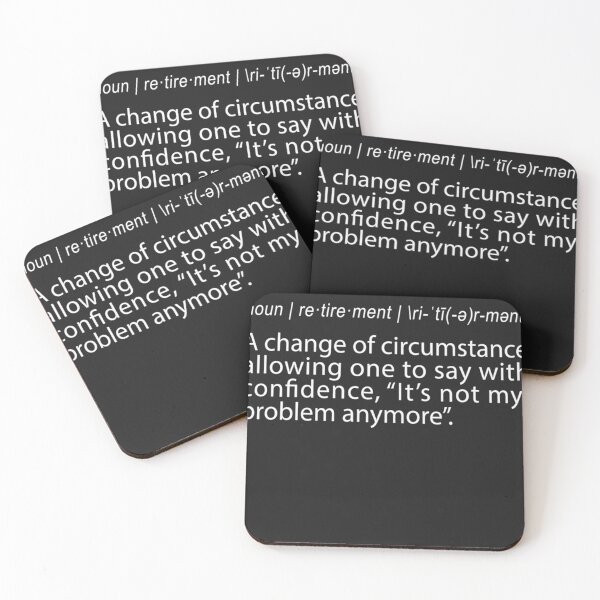 Item preview, Funny Retirement Not my Problem anymore Gift design Essential designed and sold by TimothyWithrows.