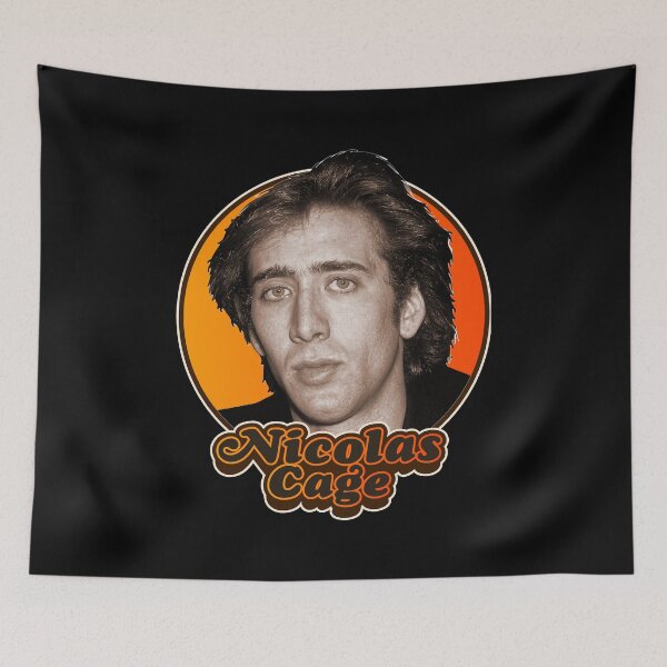 Item preview, Nicolas Cage Stage Name Actor Filmmaker Coppola Received Many Awards Retro Tribute retro Wave designed and sold by NicolasCageHine.